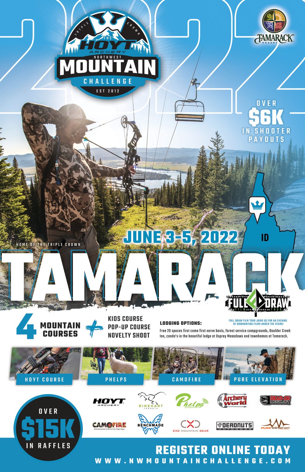 Tamarack NMWC 2022 - The NW Mountain Challenge | Triple Crown Archery Shoot